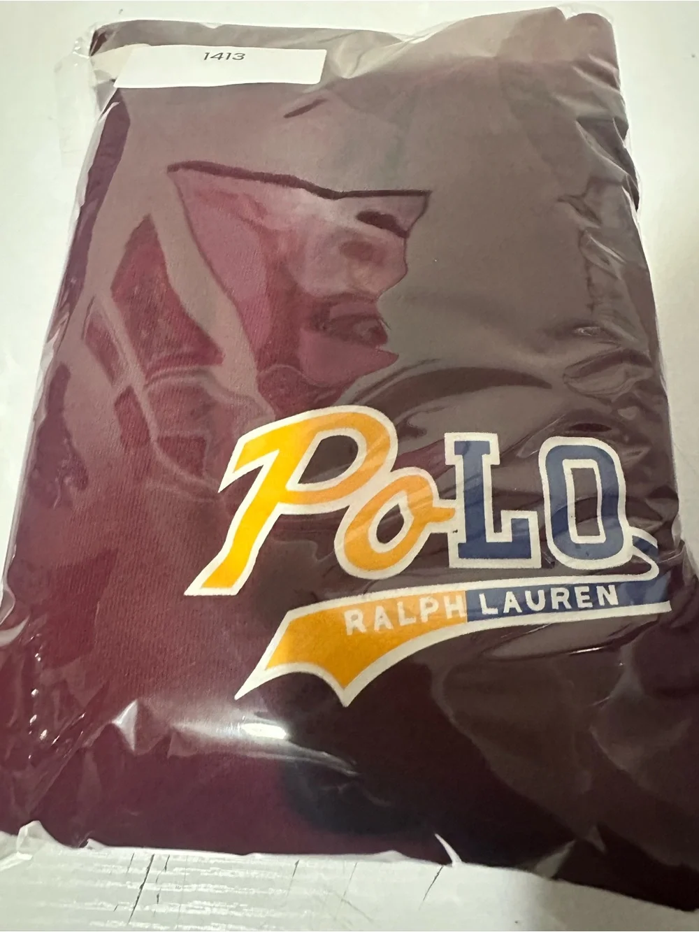 Polo Ralph Lauren comfortable maroon